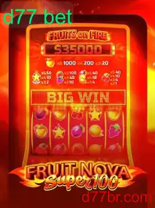 Descubra o Novo Lançamento: FruitNovaSuper100 e a Emoção de Apostar no d77 bet